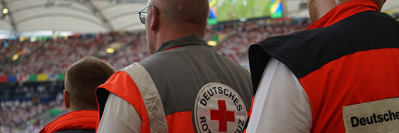 DRK Weilimdorf-Zuffenhausen beim Sanitätsdienst