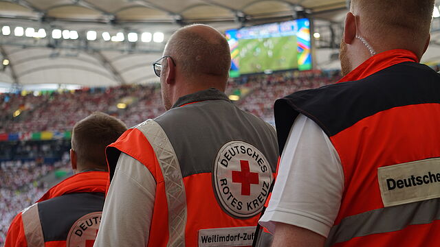 DRK Weilimdorf-Zuffenhausen beim Sanitätsdienst